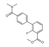 4-(二甲基氨基甲酰)-2-氟-[1,1-联苯]-3-羧酸甲酯图片