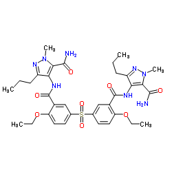 3,3'-Sulfonyl Bis[(4-Ethoxy-3-(6,7-dihydro-1-Methyl-7-oxo-3-propyl-1H-pyrazolo-pyrimidin-5-yl)benzene) picture