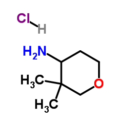 3,3-dimethyloxan-4-amine hydrochloride picture