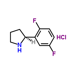 (S)-2-(2,5-DIFLUOROPHENYL)PYRROLIDINE HYDROCHLORIDE picture