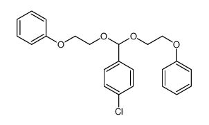 1-[bis(2-phenoxyethoxy)methyl]-4-chlorobenzene结构式