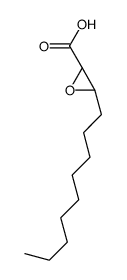 (2S,3R)-3-nonyloxirane-2-carboxylic acid Structure