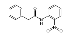 Phenylessigsaeure-[2-nitro-anilid] Structure