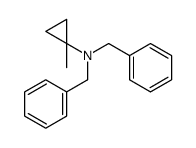 N,N-dibenzyl-1-methylcyclopropan-1-amine结构式