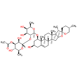 Lirioprolioside B structure