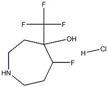 5-氟-4-(三氟甲基)吖庚环-4-醇盐酸图片