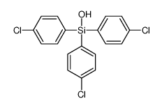 tris(4-chlorophenyl)-hydroxysilane结构式