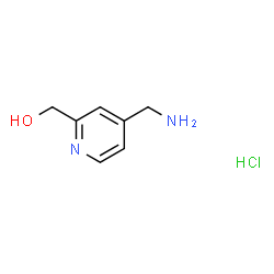 (4-Aminomethyl-pyridin-2-yl)-methanol Structure