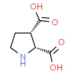 2,3-Pyrrolidinedicarboxylicacid,(2R,3S)-rel-(9CI) Structure