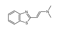 Ethenamine, 2-(2-benzothiazolyl)-N,N-dimethyl- (9CI)结构式