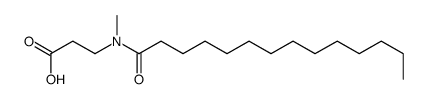 MYRISTOYL METHYL BETA-ALANINE structure