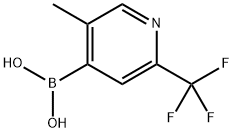 5-methyl-2-trifluoromethylpyridine-4-boronic acid picture