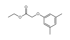 ethyl 2-(3,5-dimethylphenoxy)acetate结构式