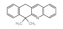 6,6-dimethyl-11H-benzo[b]acridine Structure