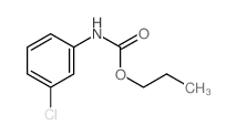 Carbamic acid,(3-chlorophenyl)-, propyl ester (9CI) Structure