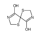 1,6-dithia-3,8-diazaspiro[4.4]nonane-4,9-dione Structure