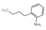 o-butyl-aniline Structure