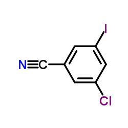 3-Chloro-5-iodobenzonitrile structure