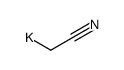 cyanomethyl potassium Structure