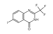 6-IODO-2-METHYL-1H-QUINAZOLIN-4-ONE结构式