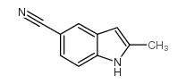 1H-Indole-5-carbonitrile,2-methyl- Structure