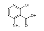 3-Pyridinecarboxylic acid,4-amino-1,2-dihydro-2-oxo- Structure