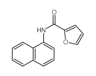 N-naphthalen-1-ylfuran-2-carboxamide structure