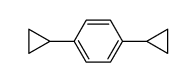 1,4-dicyclopropylbenzene Structure