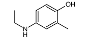 4-(ethylamino)-2-methylphenol Structure