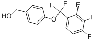 4-(PENTAFLUOROBENZYLOXY)BENZYL ALCOHOL, 97% MIN.结构式