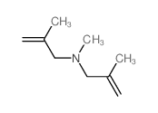 2-Propen-1-amine,N,2-dimethyl-N-(2-methyl-2-propen-1-yl)- Structure