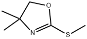 4,5-Dihydro-4,4-dimethyl-2-(methylthio)oxazole结构式