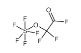 difluoro(pentafluorosulfanyl)acetyl fluoride Structure