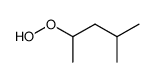 4-hydroperoxy 2-methylpentane Structure