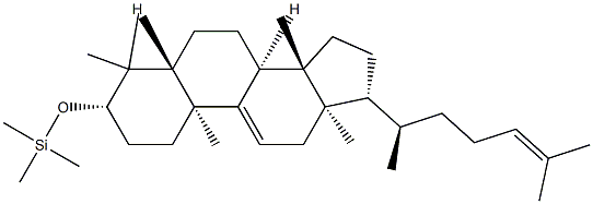 3β-Trimethylsilyloxylanosta-9(11),24-diene picture