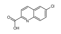 6-chloroquinoline-2-carboxylic acid structure