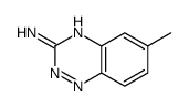 6-methyl-1,2,4-benzotriazin-3-amine Structure