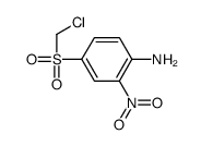 4-(chloromethylsulfonyl)-2-nitroaniline Structure