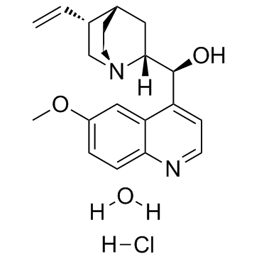 奎寧定鹽酸鹽结构式