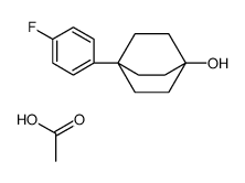 acetic acid,1-(4-fluorophenyl)bicyclo[2.2.2]octan-4-ol Structure