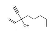 3-ethynyl-2-methyloct-1-en-3-ol Structure