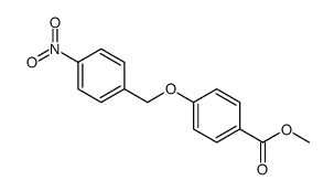 methyl 4-[(4-nitrophenyl)methoxy]benzoate Structure