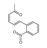 6-(2-nitrophenyl)hexa-3,5-dien-2-one结构式