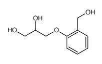 3-[o-(Hydroxymethyl)phenyloxy]-1,2-propanediol结构式