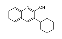 3-cyclohexyl-1H-quinolin-2-one Structure