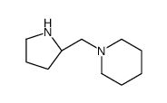 1-[[(2S)-pyrrolidin-2-yl]methyl]piperidine Structure