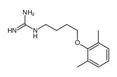 2-[4-(2,6-Dimethylphenoxy)butyl]guanidine结构式