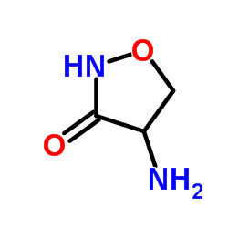 DL-环丝氨酸结构式