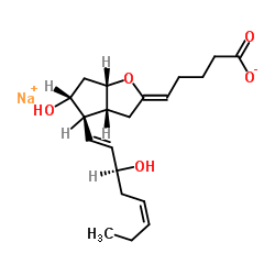 6,9ALPHA-EPOXY-11ALPHA,15S-DIHYDROXY-PROSTA-5Z,13E,17Z-TRIEN-1-OIC ACID, SODIUM SALT picture