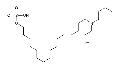 2-(dibutylamino)ethanol,dodecyl hydrogen sulfate结构式